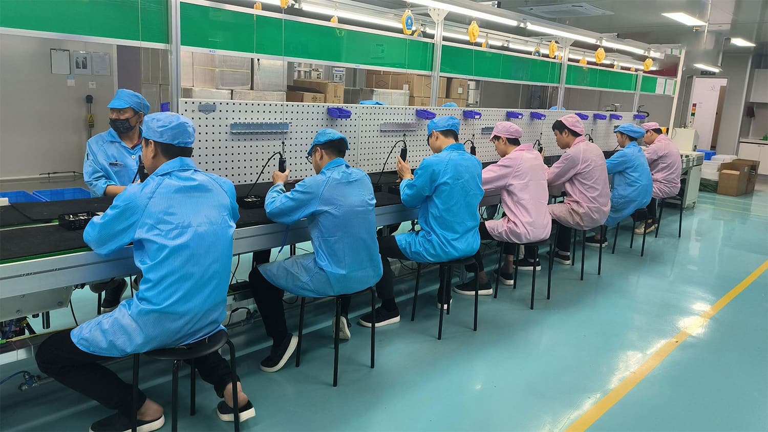 YANLING Industrial Computer Factory High-Capacity Production Lines