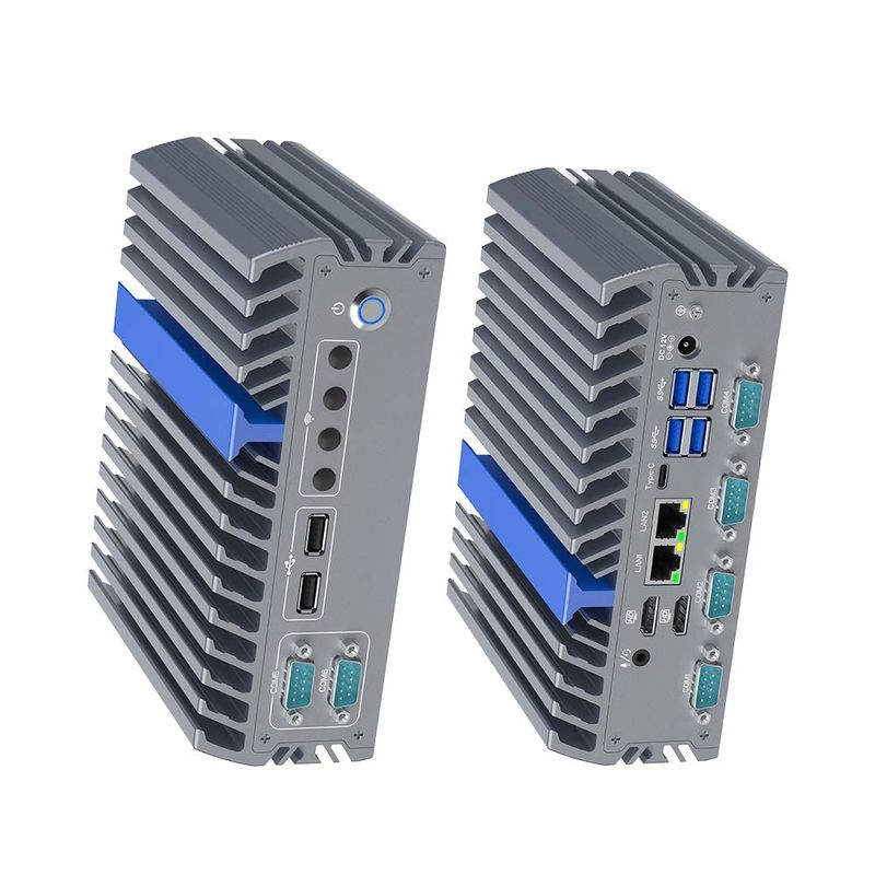 Fanless Embedded Computer 6W TDP With 12th Gen Intel Alder Lake-N N100 CPU 16GB DDR5
