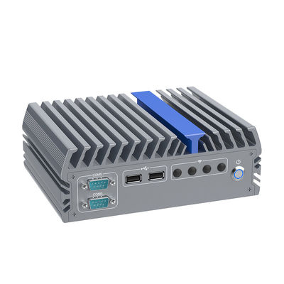 Intel N100 Rugged Industrial PC 6 USB 6 COM Wall Mounted Computer 1 X 2.5 Inch HDD DDR 4800