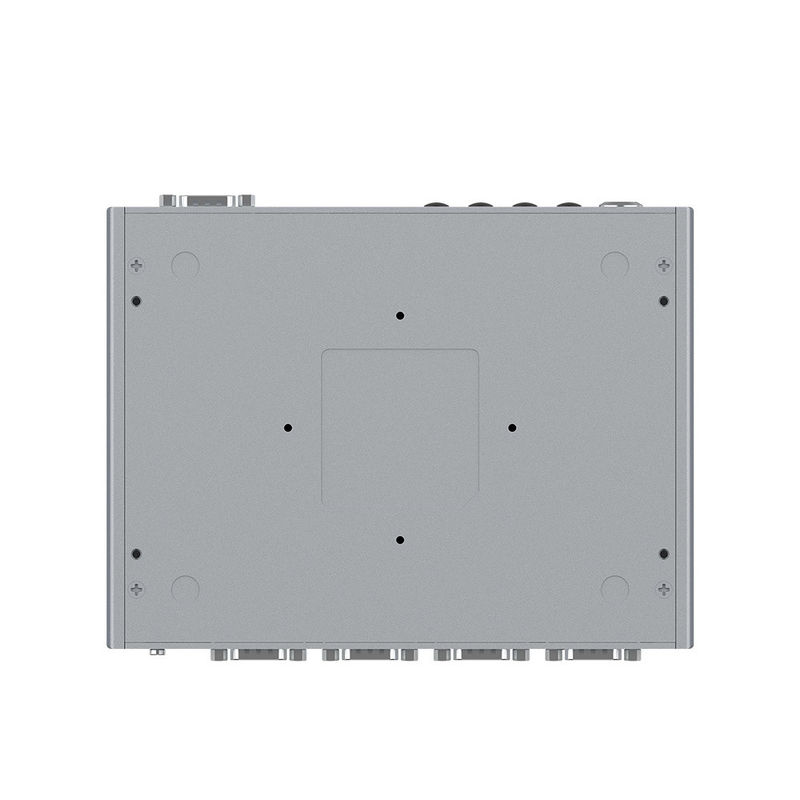 Intel N100 Rugged Industrial PC 6 USB 6 COM Wall Mounted Computer 1 X 2.5 Inch HDD DDR 4800
