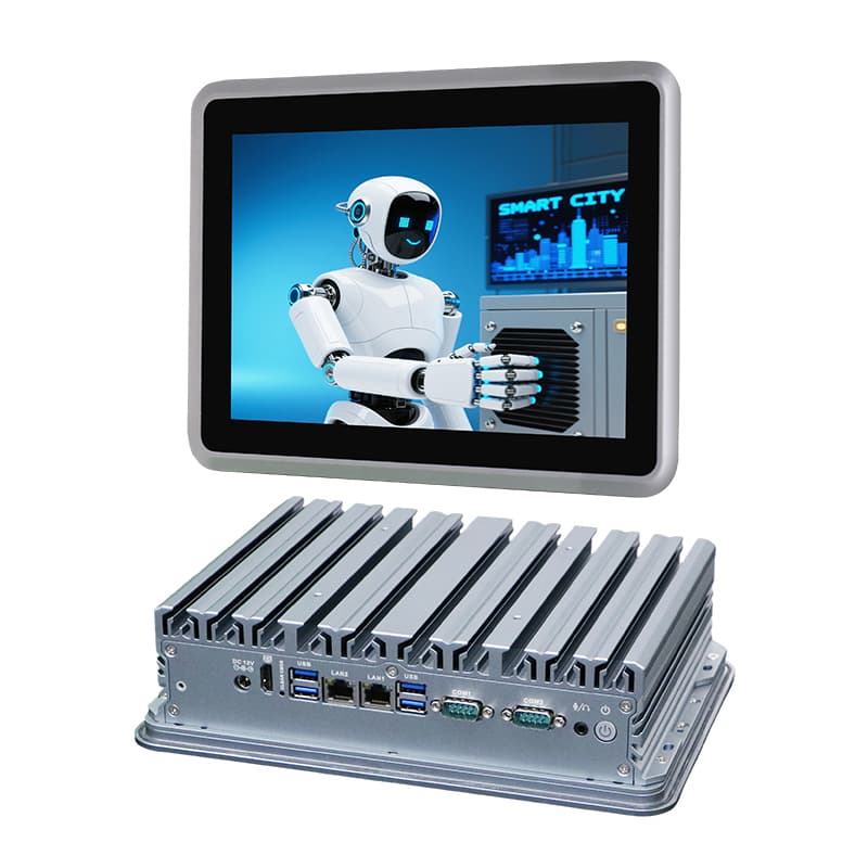 15inch Industrial Panel Computer Intel Celeron J6412 Fanless Resistive Touch