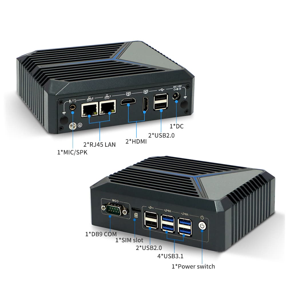 Industrial Mini PC Types and Sizes