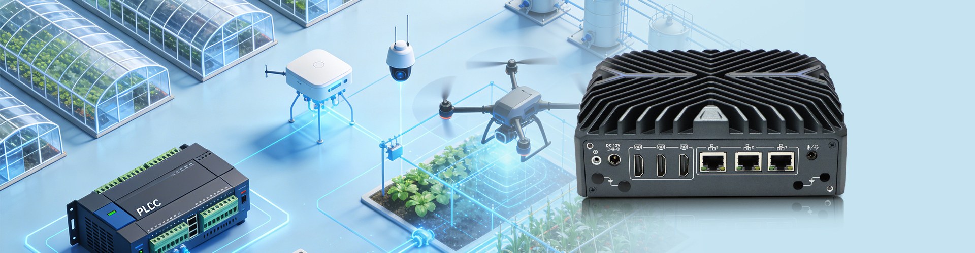 Fanless Industrial Edge Computer Applications