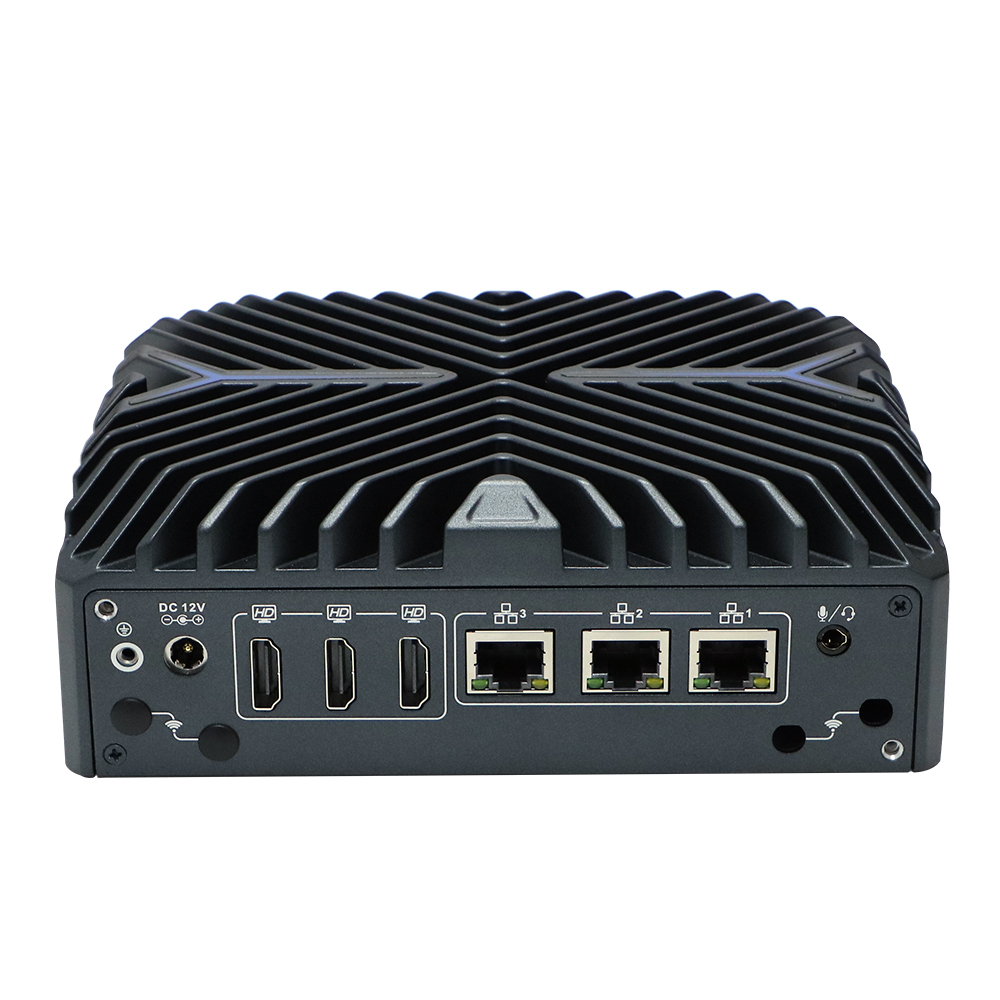 Fanless Industrial Edge Computers 2 Rs232 For Continuous 24/7/365 Operation