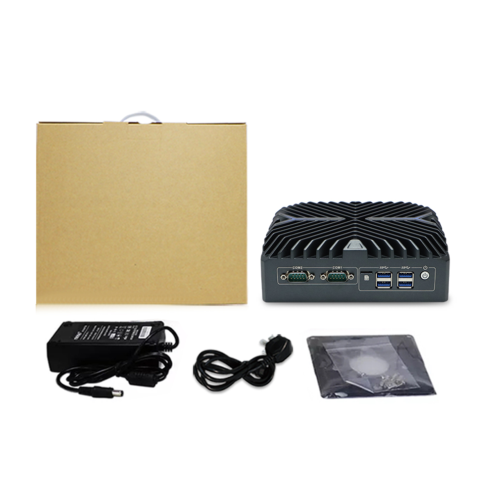 Fanless Industrial Edge Computers 2 Rs232 For Continuous 24/7/365 Operation