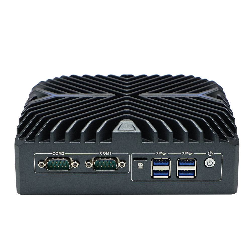 Fanless Industrial Edge Computers 2 Rs232 For Continuous 24/7/365 Operation