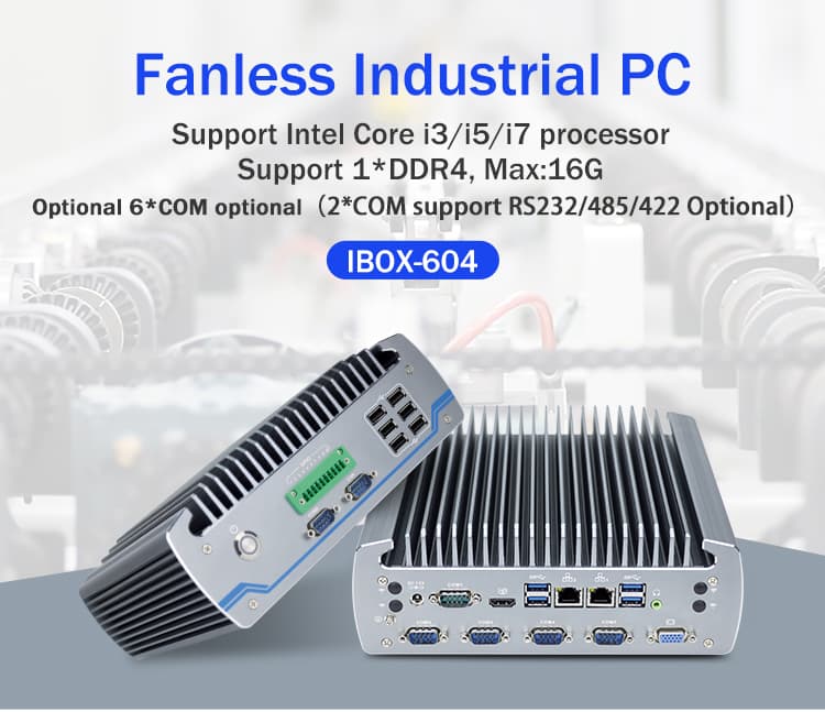Advantages of Intel Core i7, 6 COM Ports & CAN Bus Integration, Wide Voltage Support for Rugged Industrial Computer
