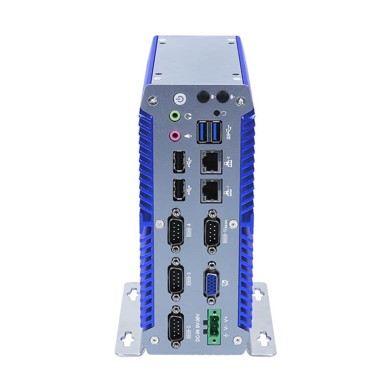 Wide Voltage Fanless Rugged Industrial Computer with Intel Core i7 And 4G Connectivity