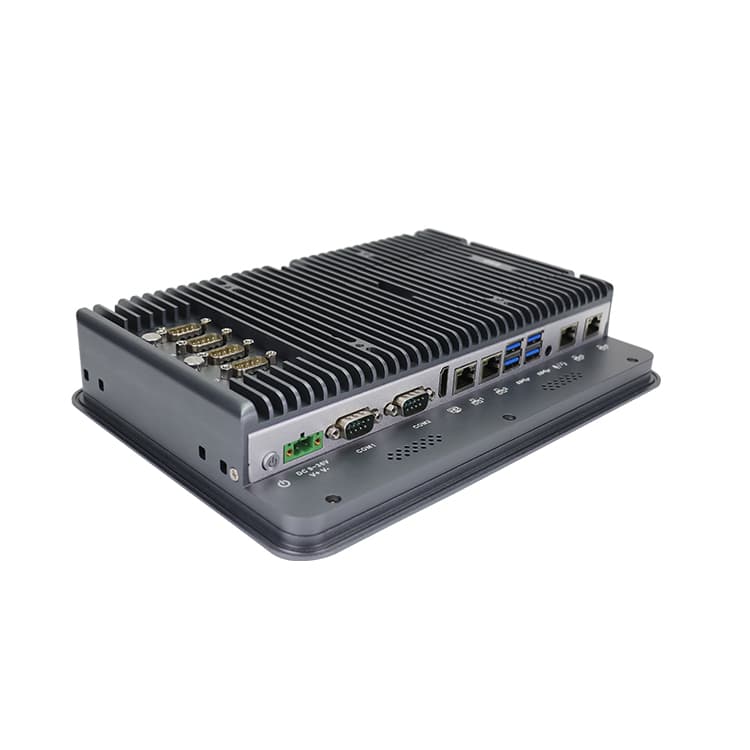 10.1 inch industrial panel computer Fanless Capacitive Touch IP65 Waterproof 9-36V Wide Voltage
