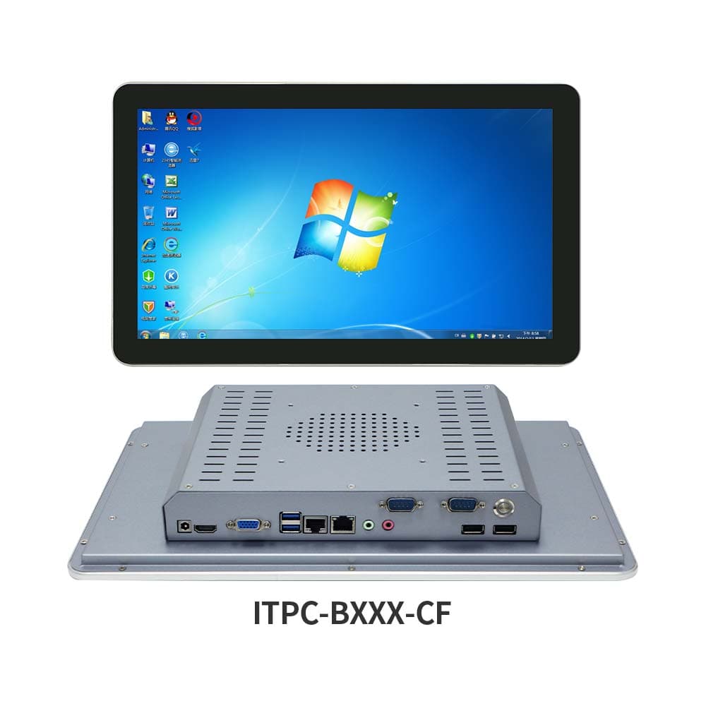 custom 12.1 Inch Industrial Touch Screen Computer IP65 Waterproof Intel Core I7 6 COM Ports Optional online