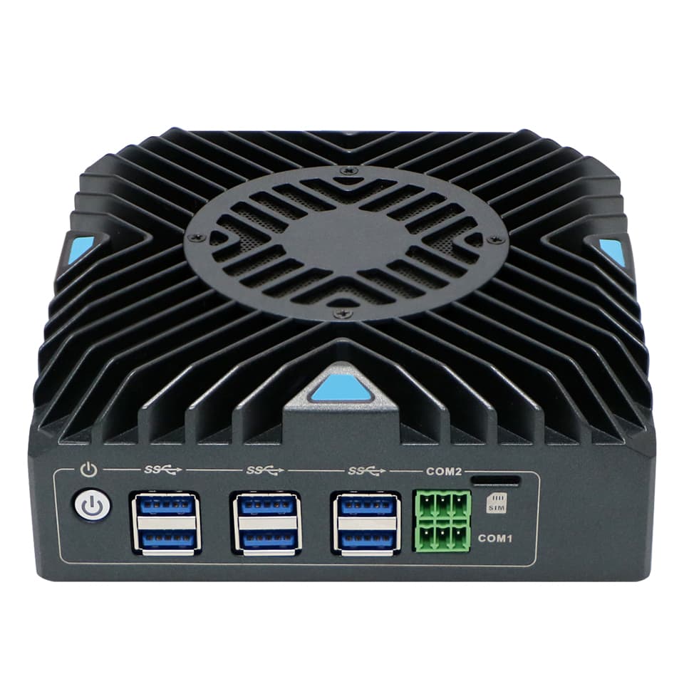 AGV Solution Industrial Linux Computer 4 Intel Gigabit LAN 9-36V Wide Voltage Intel 10th Gen Core i7