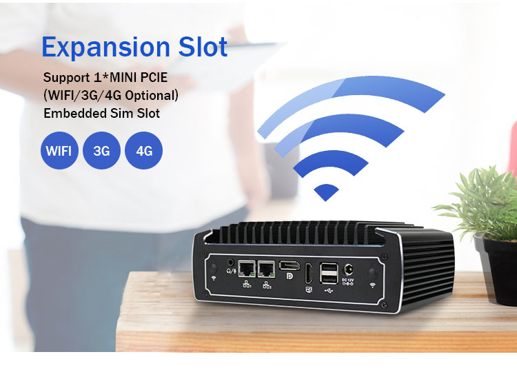 fanless industrial mini computer