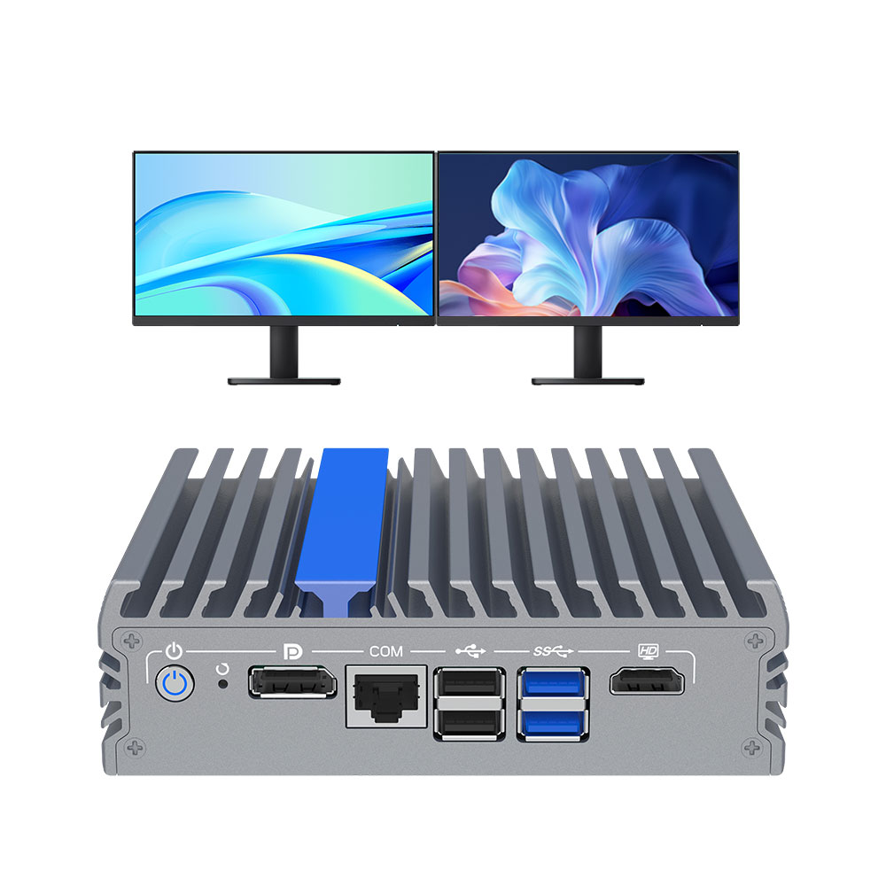 2.5G Quad LAN Small Industrial Computer Applications