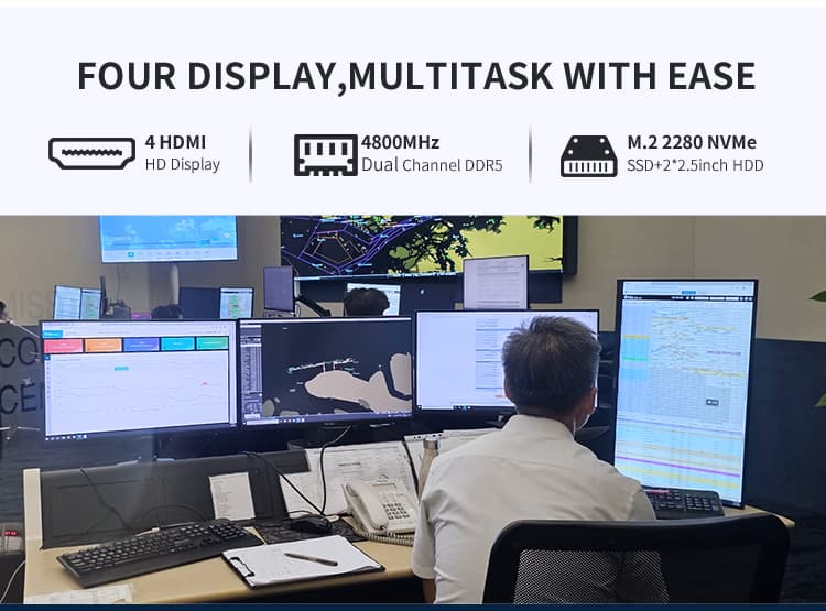 Customization & Buying Guide to Fanless Quad HDMI Display i7 Industrial PC
