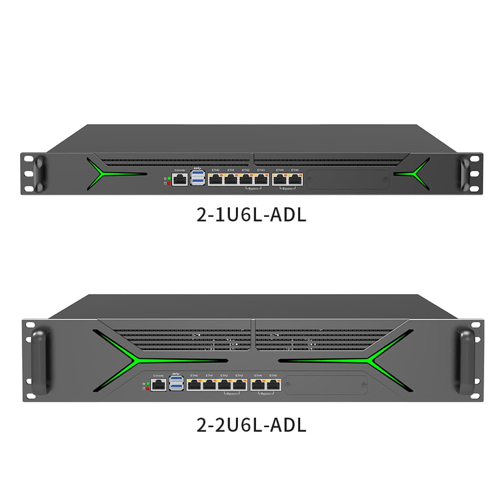 Network Security Platform Industrial Rackmount Computer 6 Intel LAN 12th/13th Gen Intel Core