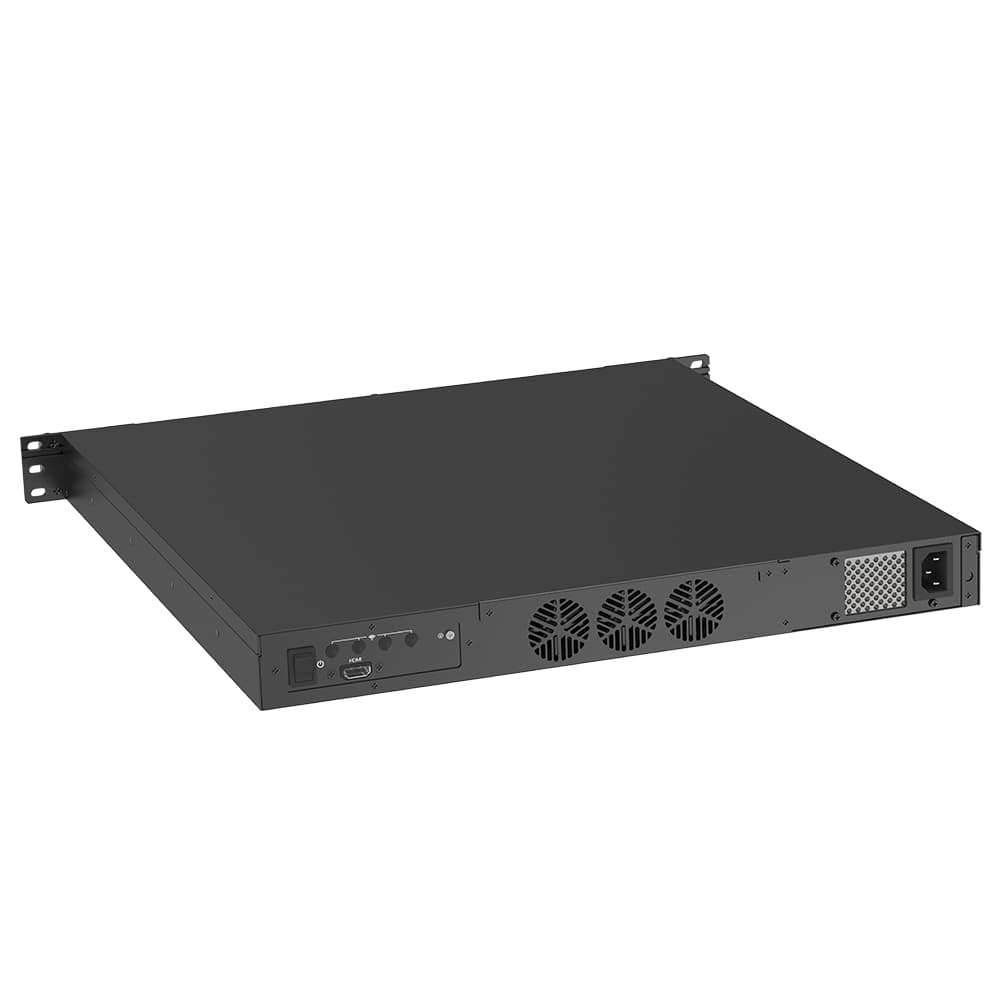 1U Industrial Rackmount PC 6 Intel LAN Intel Core i3 i5 i7