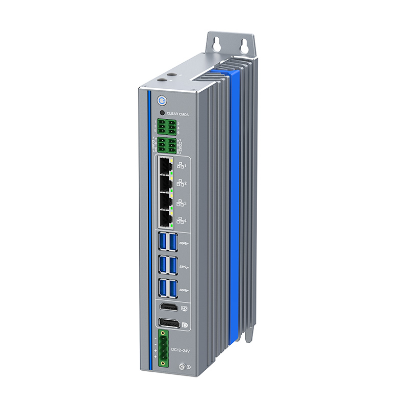 Fanless Industrial Edge PC Intel 14th Gen Core Book-Type Design