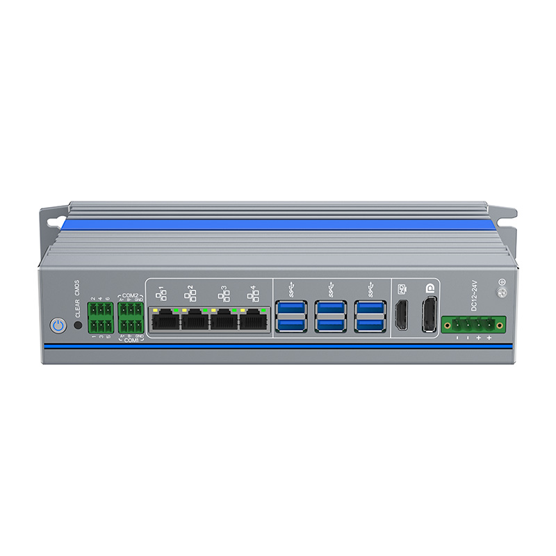 Fanless Industrial Edge PC Intel 14th Gen Core Book-Type Design