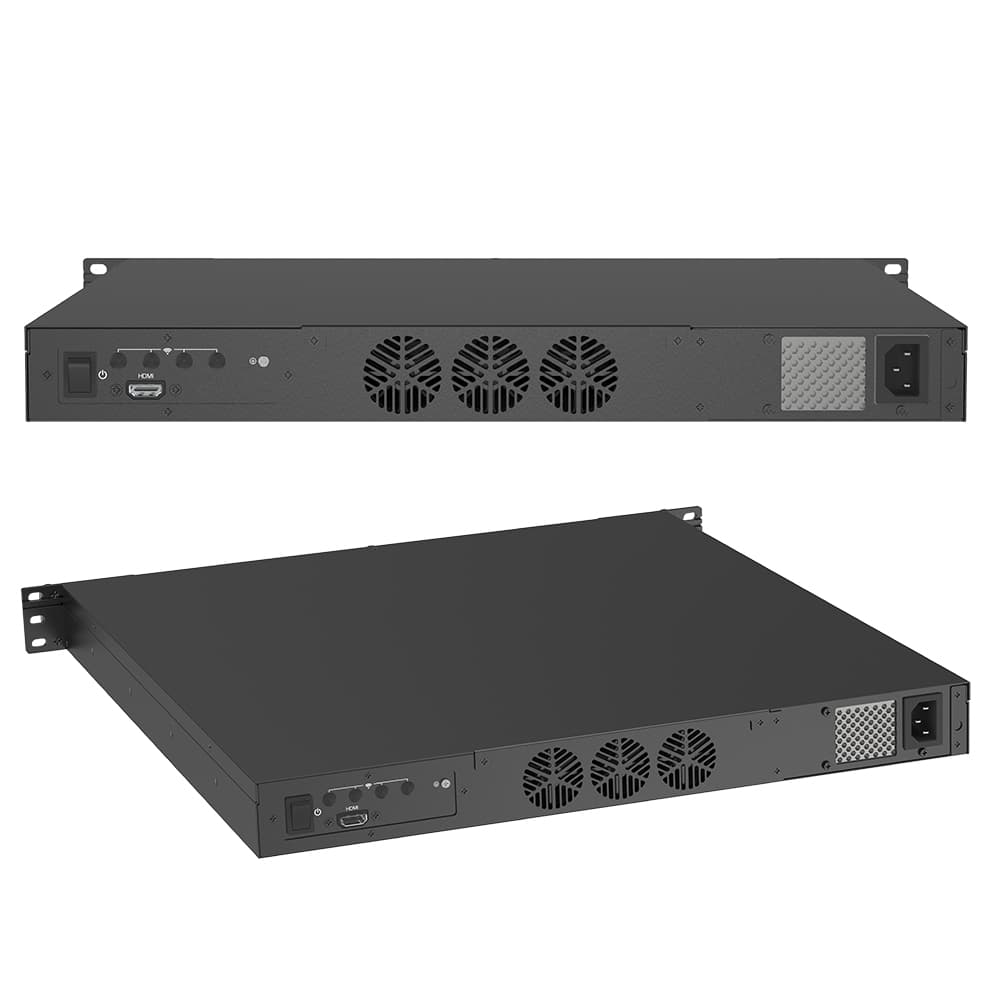 Best 1U Industrial Rackmount PC 6 Intel LAN Intel Core i3 i5 i7 wholesale