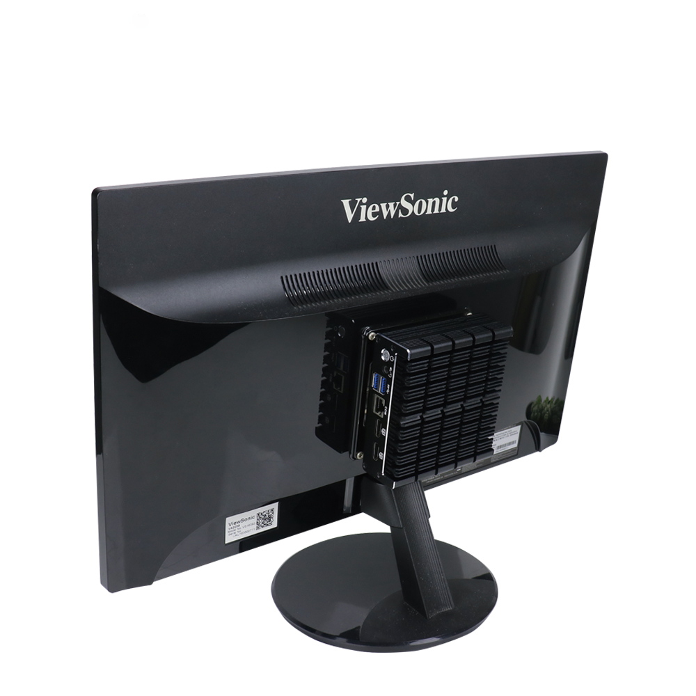 Micro Firewall Appliance NUC Industrial Computer Fanless J3060 Mini PC with Dual Intel LAN & Dual HDMI Display