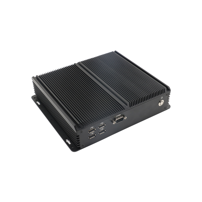 Intel J4125 Quad Core Fanless Industrial Mini PC High-Performance Embedded Computer Rugged 6 COM Automation Gateway