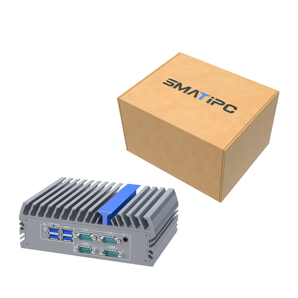 Triple Display Support Industrial Mini PC Intel N100 Fanless & Rugged Embedded Computing