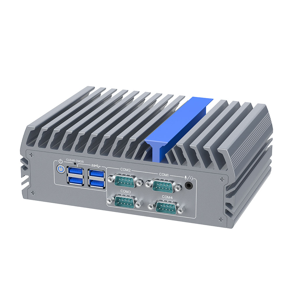 Triple Display Support Industrial Mini PC Intel N100 Fanless & Rugged Embedded Computing
