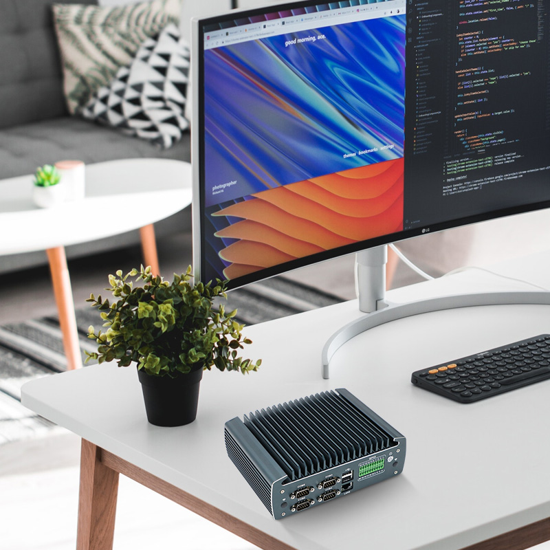Fanless Industrial PC for Industrial Networking