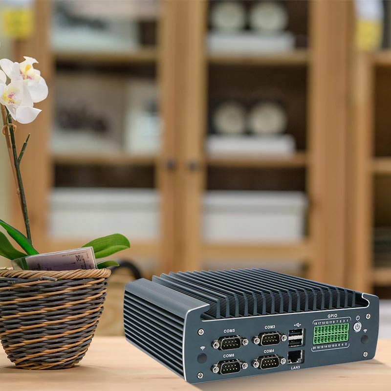 Fanless Industrial PC for Edge Computing