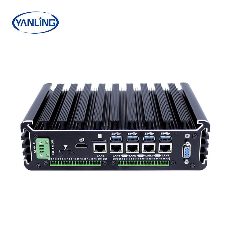 4-LAN Industrial PC Architecture